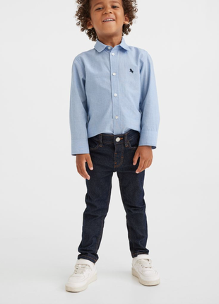 Стильные джинсы скинни мальчику 11 - 12 лет h&m