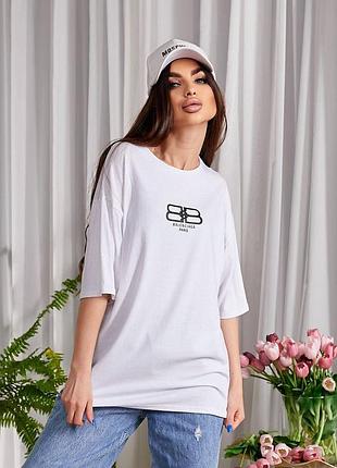 Футболка оверсайз balenciaga