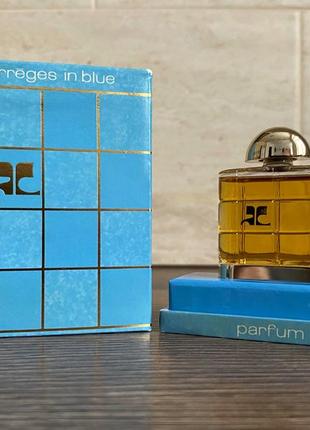 Courreges in blue духи винтаж parfum