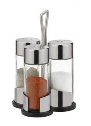 Набор соль, перец, паприка tescoma club (650324)