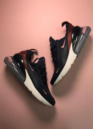 Шикарні чоловічі кросівки nike air max 270 blue red white 😍 (весна/ літо/ осінь)