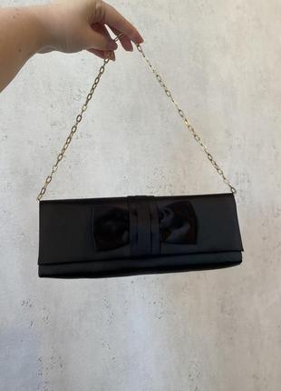 Сумка сумочка черная клатч черный6 фото