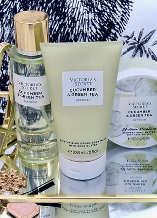 Батер для тіла, міст, крем-гель для душу victorias secret, вікторія сікрет. подарунковий набір