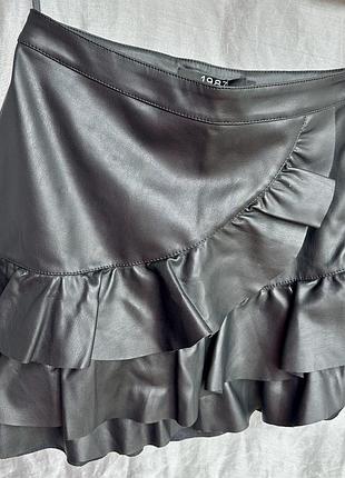 Юбка из искусственной кожи vero moda