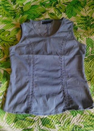 Стрейчева джинсова майка