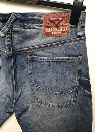 Вінтажні чоловічі джинси прямі класика hilfiger denim 31/30