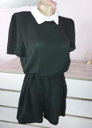 Комбінезон чорний,комбінзон з шортами