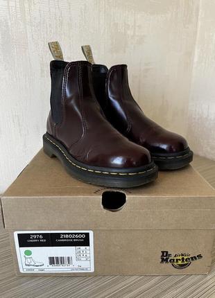 Женские ботинки челси dr.martens chelsea vegan boots 2976