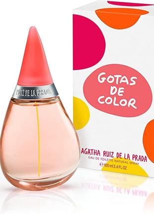 Agatha ruiz de la prada gotas de color, 100 ml3 фото