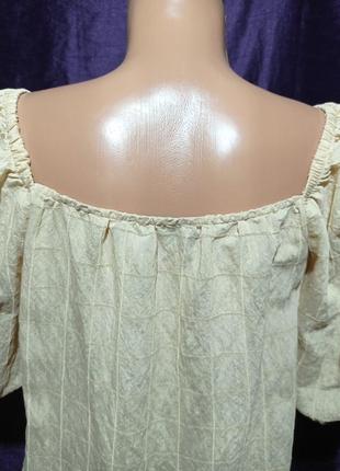 Блуза свободного кроя,рукава буфы7 фото