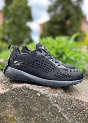 Невагомі комфортні текстильні кросівки skechers /сша/2 фото