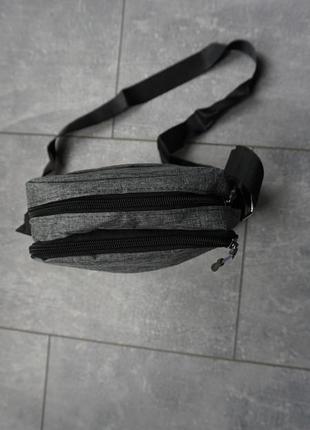 Нові чоловічі сумка через плече - сірі2 фото