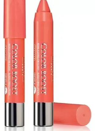 Помада-карандаш для губ bourjois make up color boost №03 orange punch2 фото