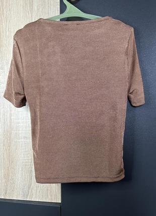 Французский бренд jennyfer футболка кроп топ размер xs размерная сетка в карусели3 фото