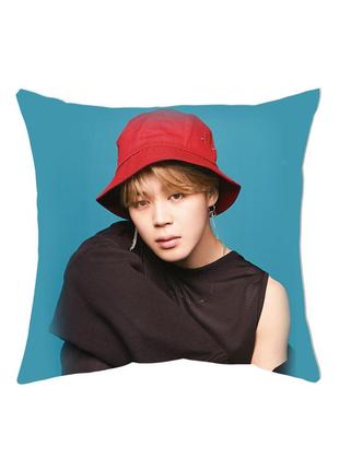 Подушка пак чимин / jimin / bts 40*40 см1 фото