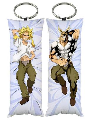 Брелок дакимакура всемогутній моя геройська академія 4*10 см