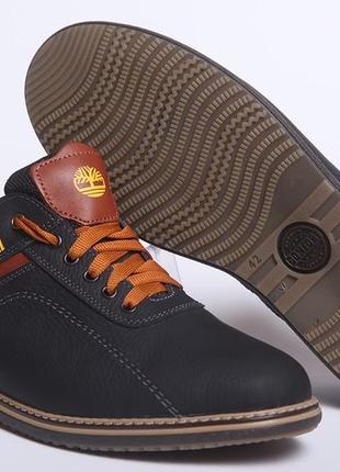 Спортивные туфли timberland sheriff черные4 фото