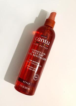 Cпрей для локонов от cantu