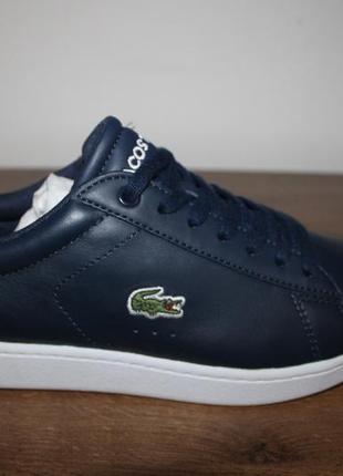 Шкіряні кеди lacoste carnaby evo bl, 37 розмір6 фото