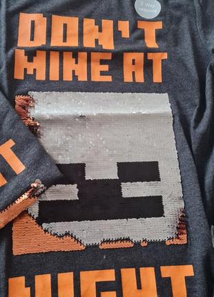 George minecraft крутые футболки пайетки переворачиваются6 фото