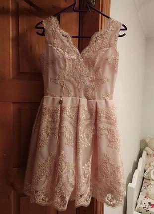 Платье вечернее выпускное (польша)