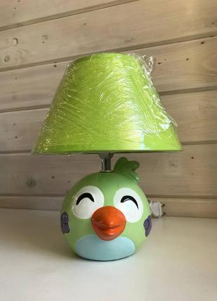 Настольная лампа для ребенка, лампа в детскую angry birds