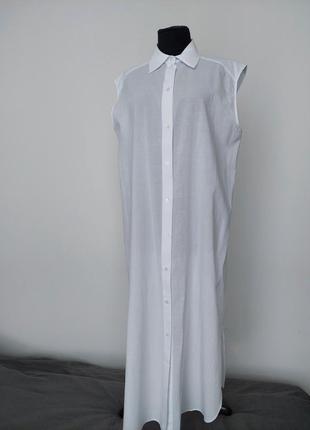 Стильное платье рубашка h&m 6
