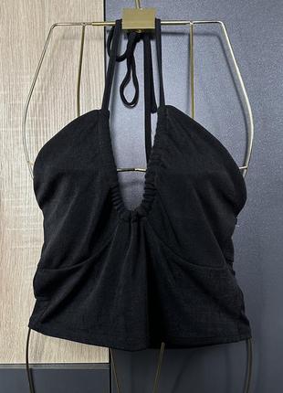 Французский бренд jennyfer майка кроп топ размер л размерная сетка в карусели2 фото