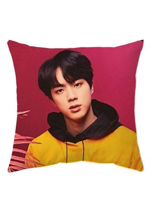 Подушка ким сок джин/ jin / bts 40*40 см