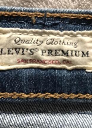 Levi’s джинсовые шорты летние, короткие5 фото