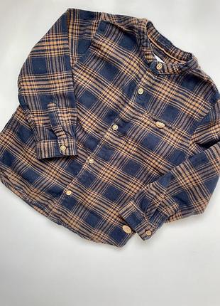Сорочка в клітинку zara