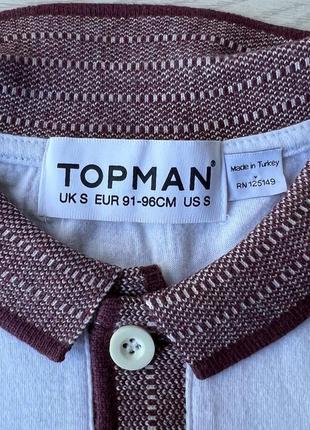 Теніска поло футболка topman4 фото