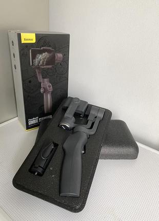 Стедикам baseus стабилизатор для телефона и экшн-камеры + в подарок stabilizer tripod
