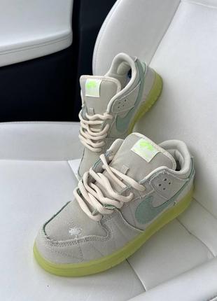 Nike sb dunk neon (светящиеся в темноте)4 фото