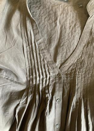 Невероятное платье рубашка marc o’polo классный состав: шелк с хлопком3 фото