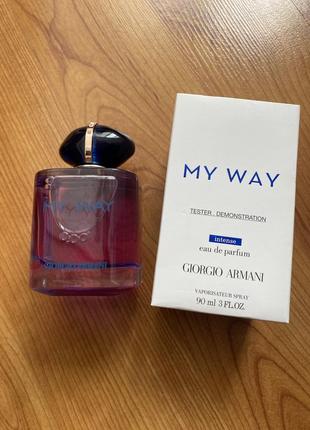 Женский парфюм armani my way intense (тестер) 90 ml.1 фото