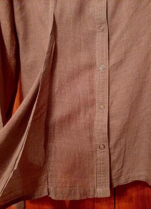 Мегатонкая,стильна блуза,сорочка l.-code ikks,франція6 фото