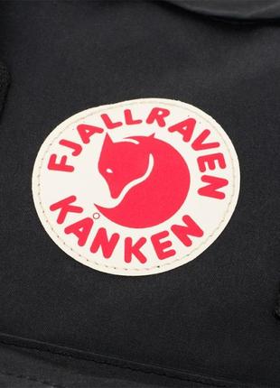 🎒рюкзак fjallraven kanken classic 16l черный6 фото