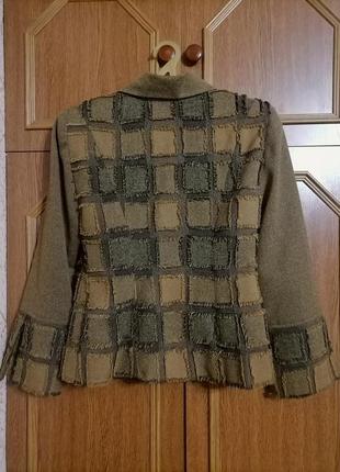 Стильний оригінальний жіночий жакет піджак розмір укр. 42/442 фото