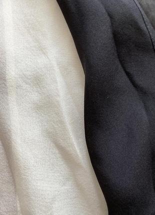 Блуза шелк дизайнерская накидка шелковая wall london l/xlark3 фото