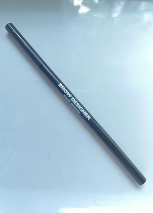 Олівець для брів brow designer dark brown2 фото