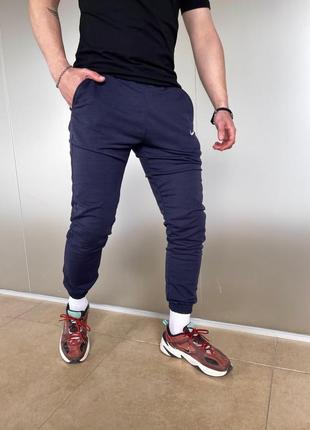 Мужские спортивные трикотажные штаны nike1 фото