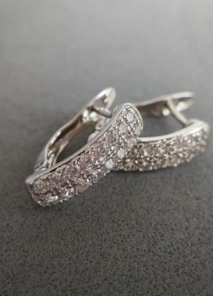 Серьги с камнями родиной xuping медицинский сплав медицинское золото