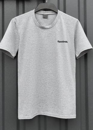 Летняя мужская футболка с коротким рукавом reebok1 фото