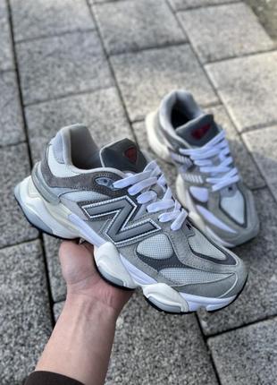 Чоловічі кросівки new balance сірі сезон весна-осінь1 фото