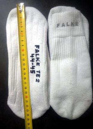 Носки мужские белые falke original,44-45,термо2 фото