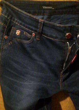 Varner джинсы женские синие стрейчевые3 фото