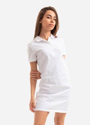 Женское платье lacoste piqué polo dress