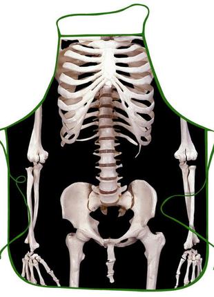Прикольний фартух скелет мужик