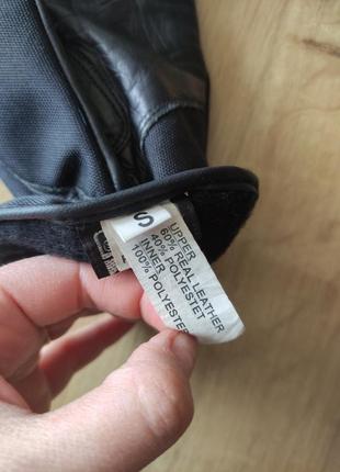 Мужские фирменные кожаные мотоперчатки , германия . размер 7 (s).